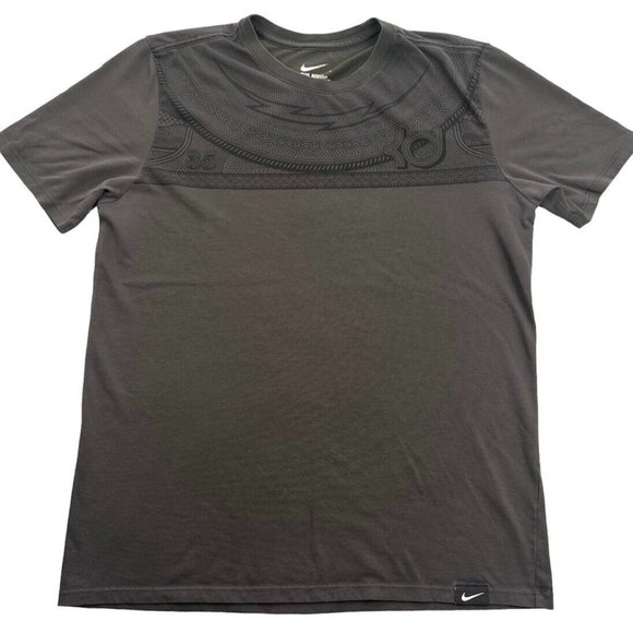 Nike Mens Tee Shirt Size Medium Kevin Durant KD Athletic‎ Fit Gray Short Sleeve - Picture 1 of 9